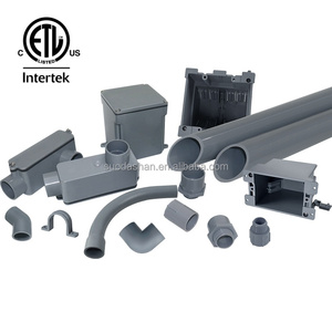 Tubería Eléctrica Rígida de <span class=keywords><strong>PVC</strong></span> ULP <span class=keywords><strong>Sch</strong></span> <span class=keywords><strong>80</strong></span>, Duradera, No Metálica, Retardante de Fuego, con Extremo Abocardado, para Uso Industrial - Product Image 5