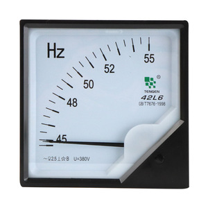 Medidor de Frecuencia Tengen 42L6 45-55Hz Tipo Puntero, Hertzómetro para Medición Eléctrica - Product Image 4