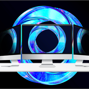 Protector de Pantalla de Privacidad Acrílico Rígido BOZABOZA Crystal Hard, Protección Lateral Antideslumbrante APRI24"W para Monitor de 24 Pulgadas, Uso Profesional en Oficina - Product Image 4