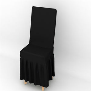 חדש סגנון ספנדקס פוליאסטר כותנה מפעל ישיר מכירה זול קישוט מלון אירוע חתונת יו"ר כיסוי - Product Image 3