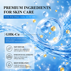Baume hydratant au suif de bœuf nourri à l'herbe et au miel, certifié Halal, marque privée, 100g, soin de la peau, crème pour le visage au peptide de cuivre bleu GHK-Cu - Product Image 3