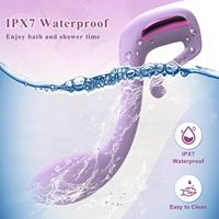 G-Punkt-Vibrator für Frauen 9 Vibrationsmodi 10 Sekunden Geräuschlos Wasserdicht Klitorale Anale Stimulation USB D Batteriebetrieben für Erwachsene