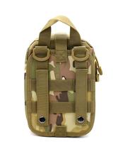 Kit de survie professionnel d'urgence, kit d'outils de bricolage, trousse de premiers soins avec système Molle compatible avec les sacs pour le camping et la randonnée