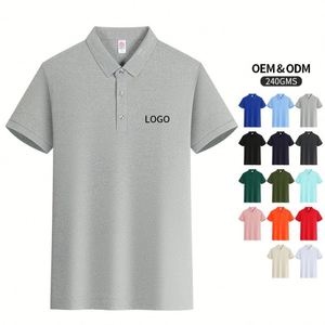 เสื้อโปโลผู้ชายผ้าคอตตอนผสมสแปนเด็กซ์ยืดหยุ่น ระบายอากาศ แห้งเร็ว ซับเหงื่อ ใส่สบาย เหมาะสำหรับเล่นเทนนิสและกีฬาอื่นๆ ขายส่ง - Product Image 4