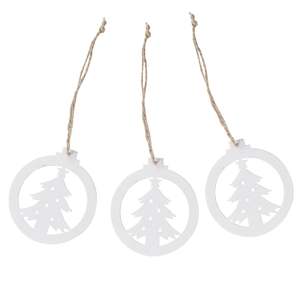 Trang trí cây gỗ tròn, đường kính 6.5 cm - Product Image 1