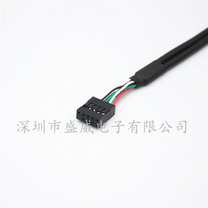 สายต่อ USB แบบสองชั้น 9 พิน ไปยังดูปองท์พร้อมรูสกรูสำหรับเมนบอร์ด - Product Image 3