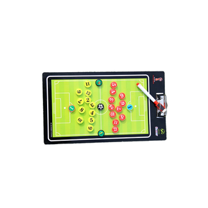 Planche d'entraîneur de football PVC de bonne qualité planche de tactique de football presse-papiers effaçable à sec planche d'entraînement double face équipement de football - Product Image 6