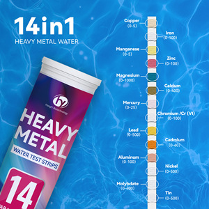 Tiras Reactivas para Prueba de Agua de Metales Pesados, 14 Parámetros, Uso Rápido y Fácil, Protección para el Hogar - Product Image 4
