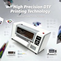 Imprimante DTF G-Printing A3 30cm à 2 têtes XP600/I3200 avec machine à secouer la poudre et sécheuse pour T-shirts/Sweats à capuche