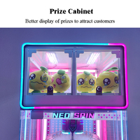 Guangzhou pince en bois Machine clé coupe jeu Arcade Machine Clip roue prix 40 pinces Fairground pince filetage Machine