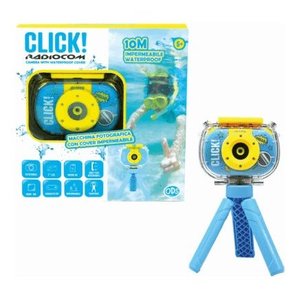 Cámara compacta de 1Mpx RADIOCOM Click! 3 Azul y Amarillo 35922 - Product Image 2