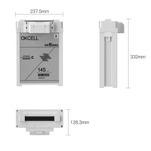 오리지널 OKCELL 14S 28000mAh HV 53.2V 스마트 드론 배터리 농업용 드론 스프레이어용 - Product Image 4