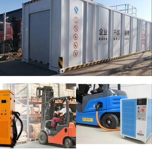Conteneur de stockage d'énergie, système de batterie au plomb-acide, refroidissement par air, port de communication RS485, unité de stockage mobile - Product Image 2