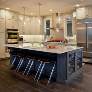 Gabinetes de Cocina Modernos de Madera Maciza con Acabado en Laca Blanca, Ecológicos, con Cajones, Canastas y Vinoteca, Suministro Directo de Fábrica - Product Image 6