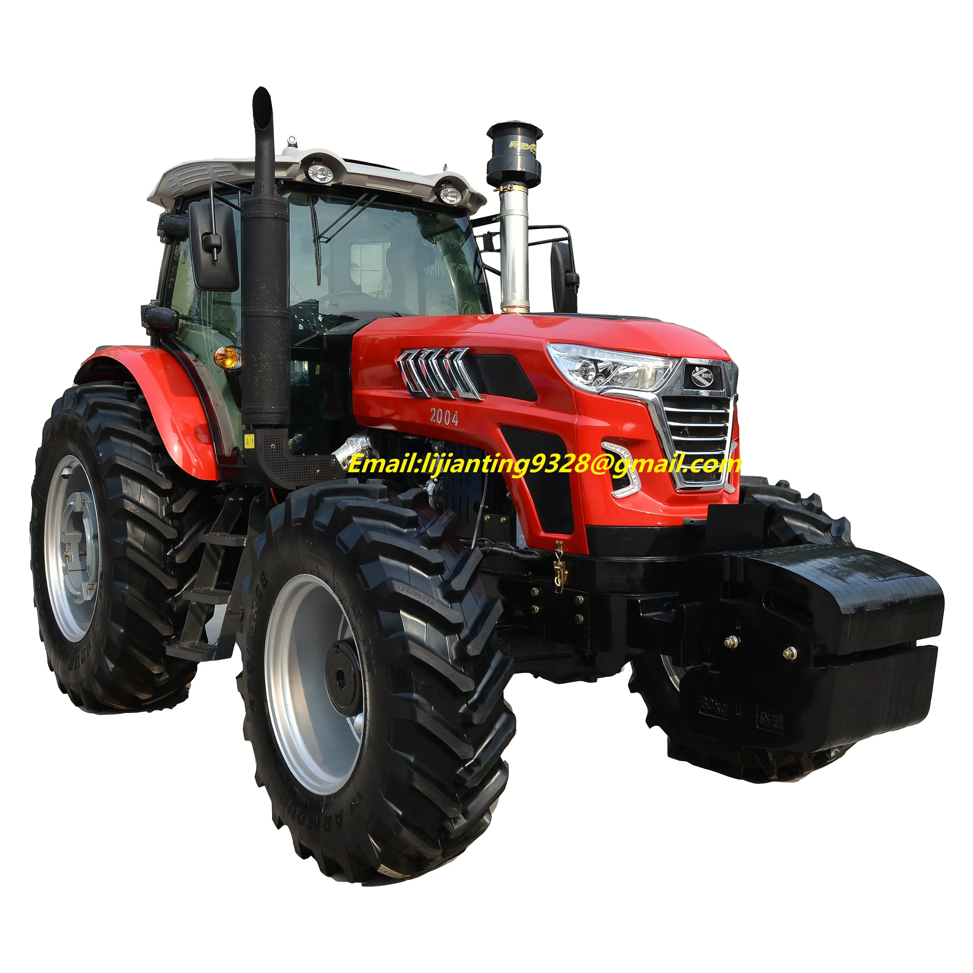कृषि मशीनरी फार्म ट्रैक्टर फ्रंट एंड लोडर 200hp 220hp 240hp 4WD ट्रैक्टर