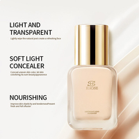 Best-seller Fond de teint liquide hydratant léger Maquillage naturel pour tous les tons de peau Correcteur pour peau foncée