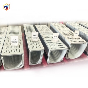 ASTM f2656 Heavy Duty sàn công nghiệp rãnh hệ thống cống sợi thủy tinh gia cố nhựa (FRP) với cắt dịch vụ chế biến - Product Image 1