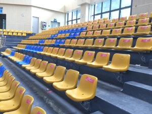 HDPE Blow Molded <b>Bucket</b> <b>Stadium</b> <b>Seats</b> Anti UV Outdoor Foldable Grandstand Spectator <b>Chairs</b> - Product Image 6