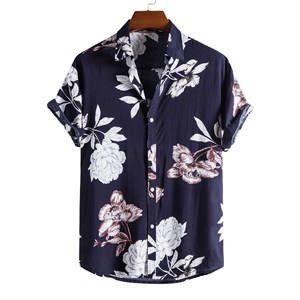 Chemise hawaïenne de plage personnalisée, ample, impression 3D, pour hommes, impression numérique, personnalisable, nouvelle collection 2020 - Product Image 6