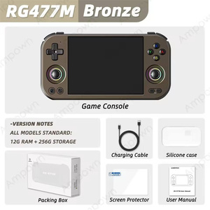 Consola de Juegos Portátil Anbernic RG477M con Pantalla Táctil de 4.70 Pulgadas, Sistema Android 14, Resolución de 1280*960 y Reconocimiento de IA - Product Image 5