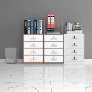 office filing cabinet steel cabinet with Four Drawer locker mobile metal office drawer File Cabinet