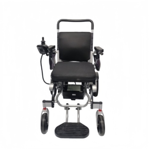 Silla de Ruedas Eléctrica Plegable Ligera y Portátil para Adultos - Motor Dual de 250W - Product Image 3