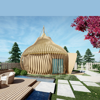 Maison de luxe de style moderne, 2 étages, maisons préfabriquées, conteneur, cage à oiseaux, maisons en forme de cage avec un beau design