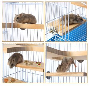 Penjualan langsung dari pabrik kandang Hamster taman hiburan Aktivitas dan aksesori kayu pada platform kayu - Product Image 6