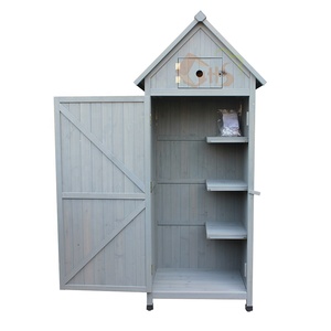 Abri de rangement en <span class=keywords><strong>bois</strong></span>, <span class=keywords><strong>stockage</strong></span> extérieur, jardin - Product Image 1