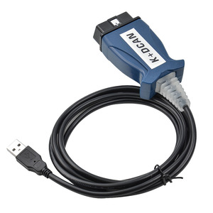 Câble de diagnostic OBD2 <span class=keywords><strong>K</strong></span>+DCAN FTDI FT232RL avec bouton poussoir pour les séries 1/<span class=keywords><strong>3</strong></span>/<span class=keywords><strong>5</strong></span>/7 E-Series INPA Outils de diagnostic automobile - Product Image 2