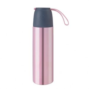 Drinking Water 500ml Gold Double Wall Stainless <b>Steel</b> Thermal Insulation Water <b>Bottle</b> - Product Image 3