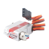 Servomoteur numérique KST X08H V6.0 à engrenages métalliques, micro-glisseur 0,09 sec, 2,8 kg