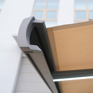 <span class=keywords><strong>Toldo</strong></span> Retráctil Eléctrico de Aleación de Aluminio ZEBRATECH, Resistente al Viento y a la Lluvia, con Lona Textilene, Instalación Motorizada para Todas las Estaciones - Product Image 5