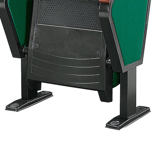 Asiento de cine Henmei HM-8805 con estructura metálica y reposabrazos para uso en teatros, auditorios y aulas. - Product Image 3