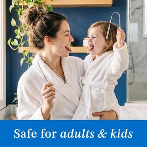 Nettoyant de langue en cuivre en forme de U personnalisé en gros pour adultes et enfants, ensemble de gratte-langue hygiéniques en acier inoxydable - Product Image 5