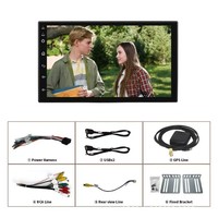 Navegador GPS Universal para Auto DeYongwang de 7 Pulgadas con Pantalla OLED, Sistema Operativo Android y Pantalla Táctil para CarPlay