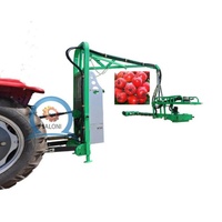Machine à secouer les arbres fruitiers entraînée par la prise de force du tracteur, secoueur hydraulique pour la récolte des noix de pécan, des noix et des cerises dans les vergers