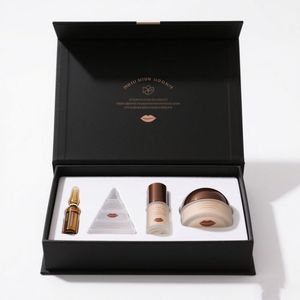 Caja de Papel Rígido Hecha a Mano de Lujo con Diseño de Logotipo Personalizado, Estuche para Cosméticos y Perfumes, Caja de Regalo Magnética para Joyería, Cajas de Embalaje Personalizadas - Product Image 1
