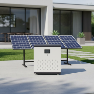 Batterie au lithium LiFePO4 30KWH 600Ah 51.2V pour stockage d'énergie solaire résidentiel, BMS, réseau hybride, appareils électroménagers tout-en-un 10-30KW - Product Image 3