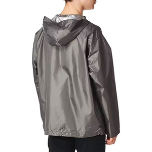 2025 extérieur hommes toile sport coupe-vent veste sport décontracté fermeture éclair avec col montant OEM pulvérisation conception pour l'alpinisme - Product Image 3