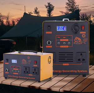 Système d'énergie <span class=keywords><strong>solaire</strong></span> portable 300w-600w pour la maison hors réseau Ensemble <span class=keywords><strong>complet</strong></span> de générateurs solaires d'urgence pour la maison <span class=keywords><strong>Camping</strong></span> en plein air - Product Image 2