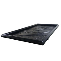 Haute qualité étanche PVC collecteur d'eau confinement lavage gonflable tapis de lavage de voiture