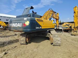 Hyundai R520 Excavadora de 520 toneladas Robex 485 520 480 Buen estado Excavadora de orugas usada Motor de núcleo Bomba de caja de cambios Original - Product Image 2