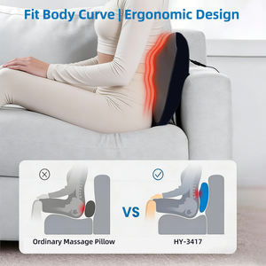 Almohada de Masaje 3D con Calor y Amasamiento Profundo para Cuello, Espalda y Hombros, Masajeador Eléctrico Shiatsu Personalizable OEM para Alivio del Dolor - Product Image 3