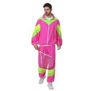 Déguisements Rétro des Années 80 : Tenues de Carnaval Disco Hippie, Survêtements Shell Suit pour Adultes - Product Image 3