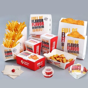 Wegwerp Opvouwbare Custom Gedrukt Karton Papier Burger Box Voor Fast Food, Gedesinfecteerd Sanitaire Hamburger Doos