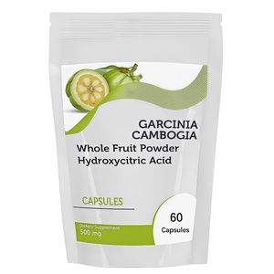 Offre Spéciale : Extrait d'Acide Hydroxycitrique 500mg, Accélérateur de Brûlage des Graisses, Garcinia Cambogia, Sans Gluten, Naturel, 60 Capsules - Product Image 1