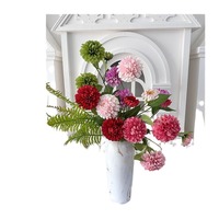 YL Vente directe usine – Boules de fleurs artificielles pour mariage, décoration d'allée de Thanksgiving, arrangements floraux muraux, écologiques, 76 cm