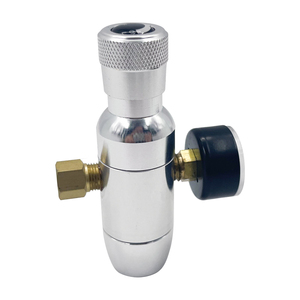 CO2 bia thùng gas điều chỉnh sạc Kit Mini nhôm 0-30psi 0-60 PSI duy nhất cứu trợ cổng soda 3 năm bảo hành - Product Image 4