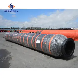 Orientflex floating hose for dredging anti-abrasion for costruction process of docks and and ports